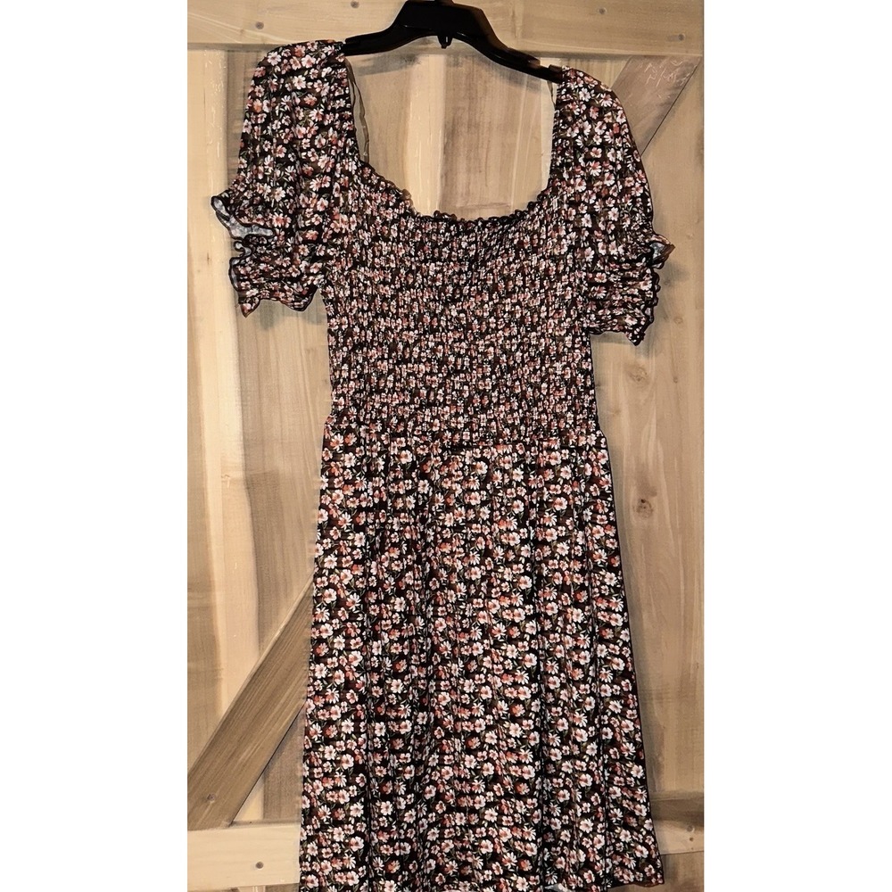 Vibe Sportswear Floral Swing Dress‎ 2x Women's - Picture 5 of 6